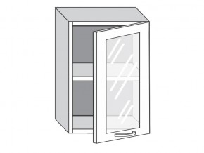 1.50.3 Шкаф настенный (h=720) на 500мм с 1-ой стекл. дверцей в Губкинском - gubkinskij.магазин96.com | фото