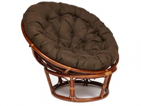 Кресло Papasan 23/01 W с подушкой Pecan, ткань Коричневый в Губкинском - gubkinskij.магазин96.com | фото